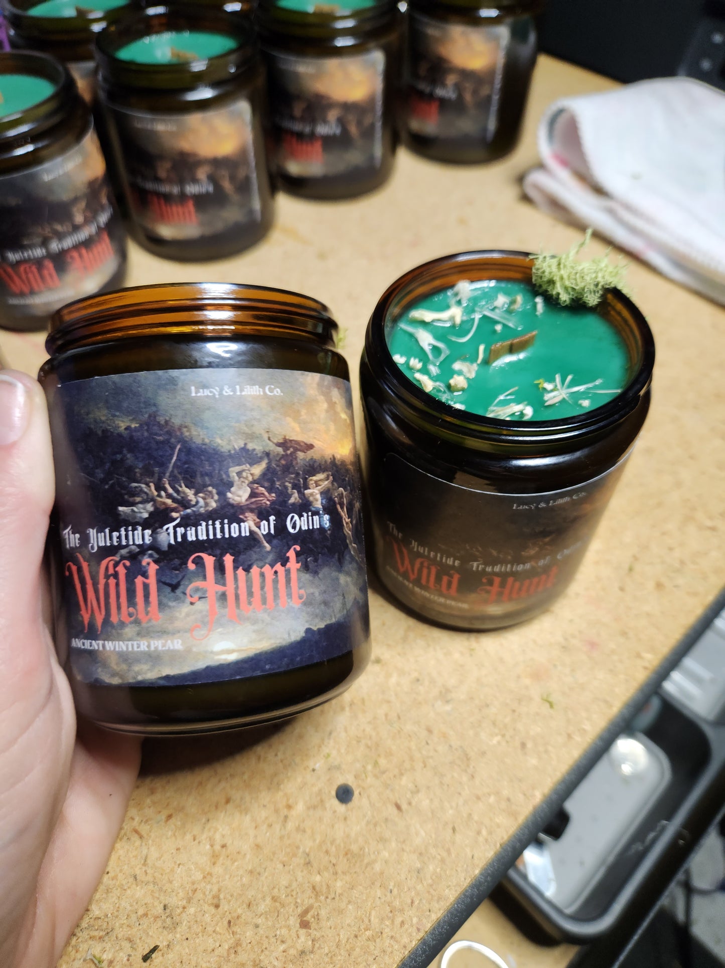 THE WILD HUNT 9oz All Natural Soy Wax Candle